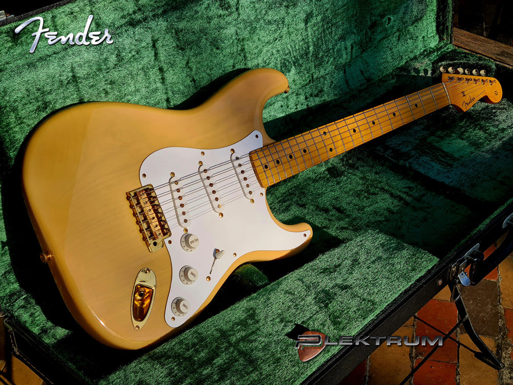 Fender MIJ Stratocaster 1988 Blonde el-guitar