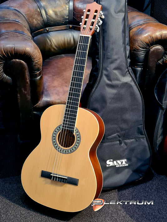 SANT 3/4 spansk børne guitar i satin med etui