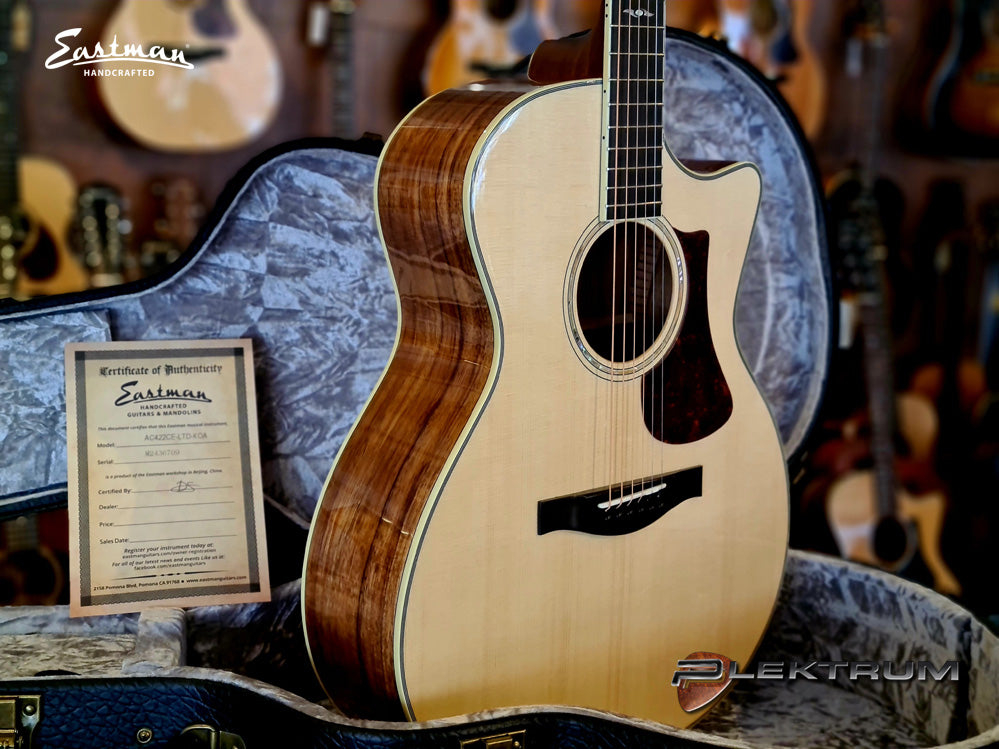 EASTMAN AC422ce-Ltd-KOA Western guitar