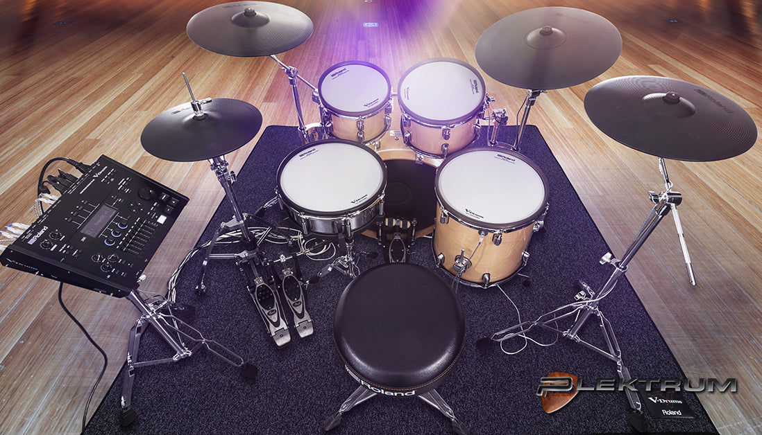 Roland VAD-706 V-Drums - Gloss Natural
