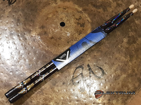 Trommestikker Vater 5A i Sort glimmer