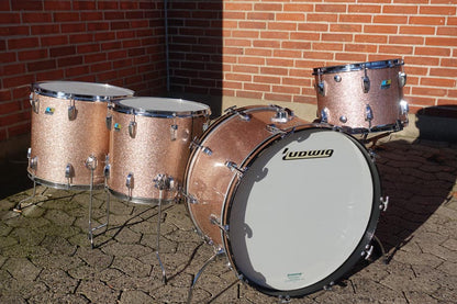 **SOLGT** Vintage Ludwig 70'er trommesæt