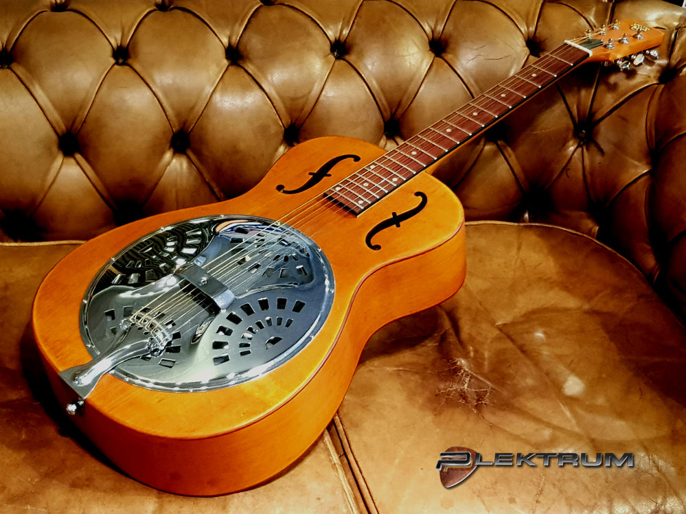 Dobro Hound Dog guitar - Demo