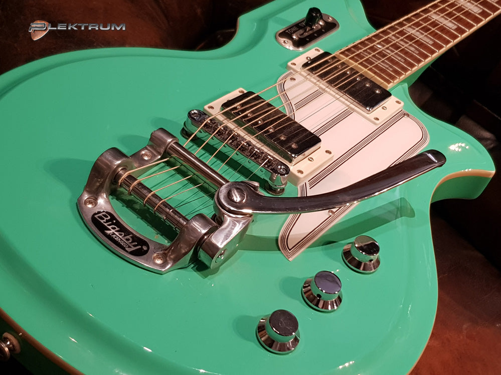 Eastwood Airline Map el-guitar - Brugt