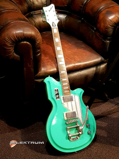 Eastwood Airline Map el-guitar - Brugt