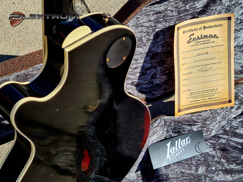 Eastman SB57v-BK el-guitar