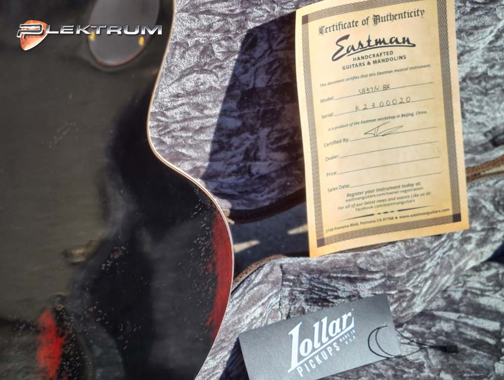 Eastman SB57v-BK el-guitar