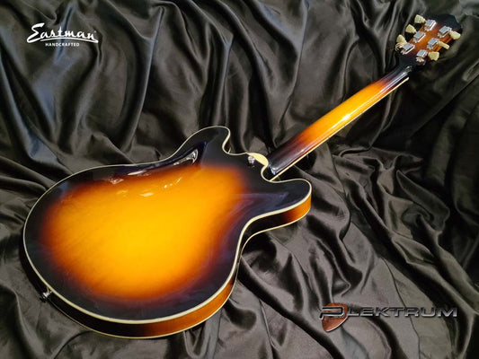 EASTMAN T386 Halvakustisk el-guitar - Demo