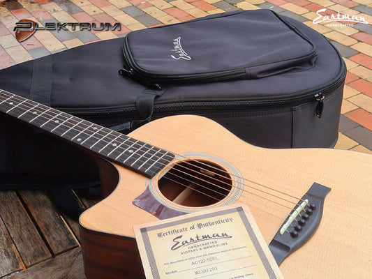 Eastman AC122cel LF western guitar - Venstre