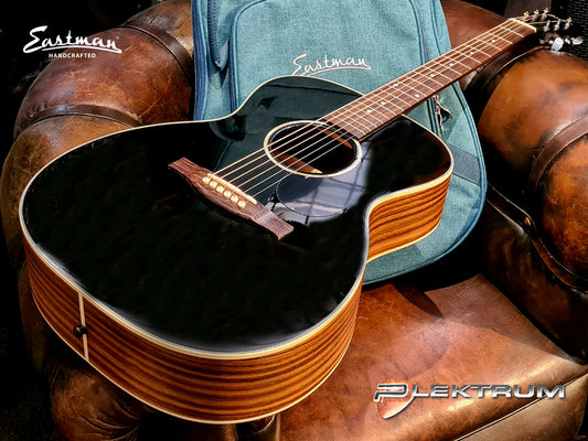 Eastman PCH2-OM-BL Western Guitar