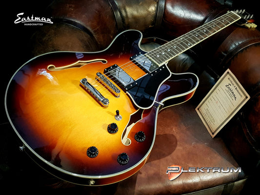 EASTMAN T386 Halvakustisk el-guitar