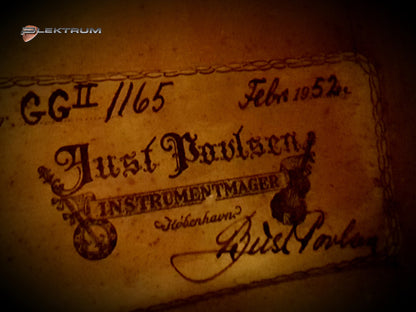 Dansk Vintage Just Poulsen guitar