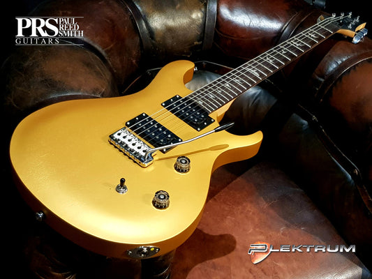 PRS SE CE24 Standard Satin Metallic Gold el-guitar
