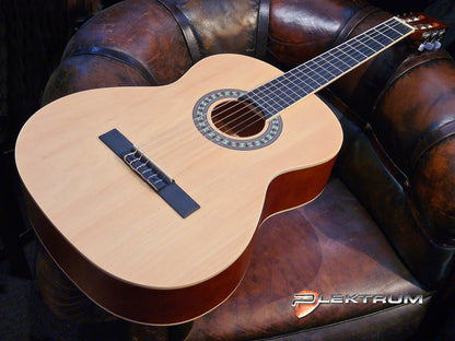 SANT 4/4 spansk guitar i satin med etui