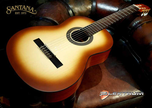 Santana Classical 18 Spansk guitar i Brown Burst