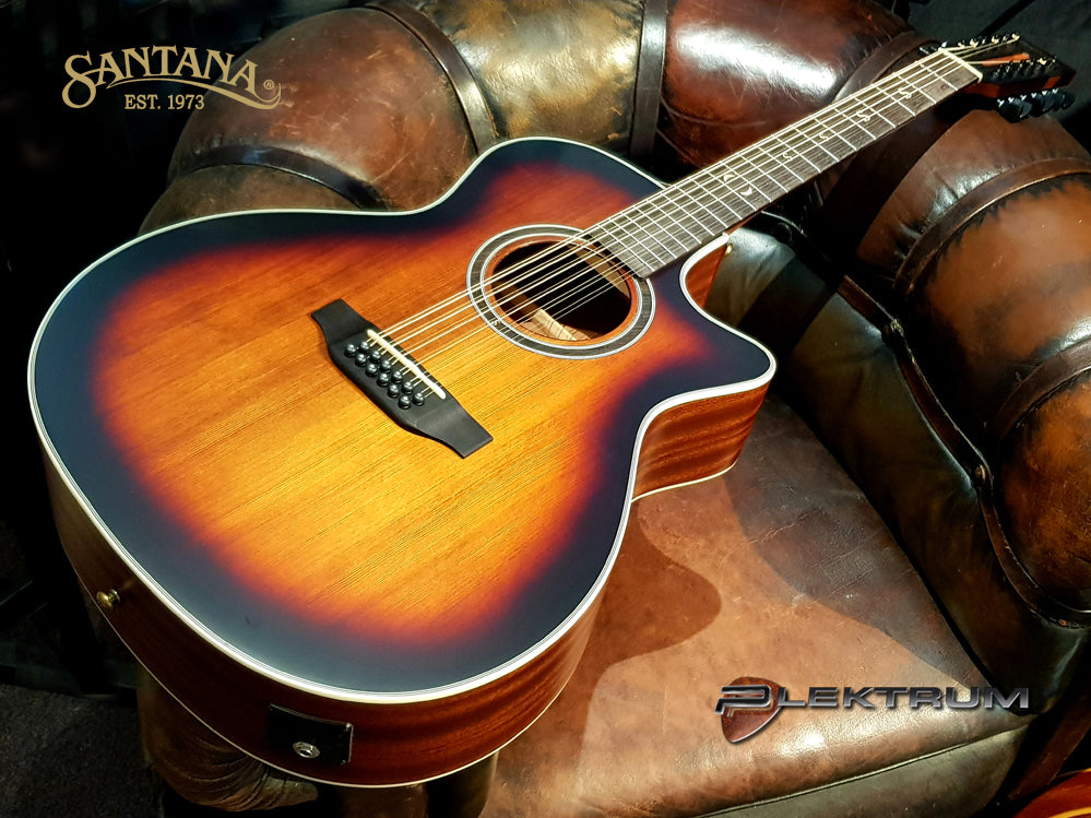 Santana G94-12 strengs western guitar med pick-up