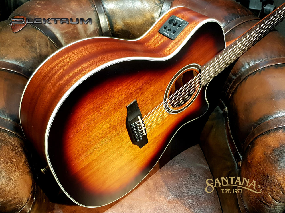 Santana G94-12 strengs western guitar med pick-up