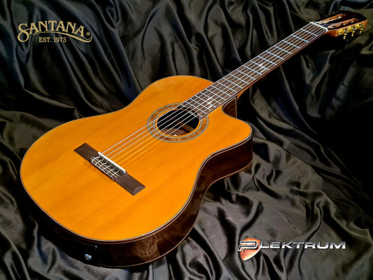 Santana EC-98 Spansk guitar med pickup