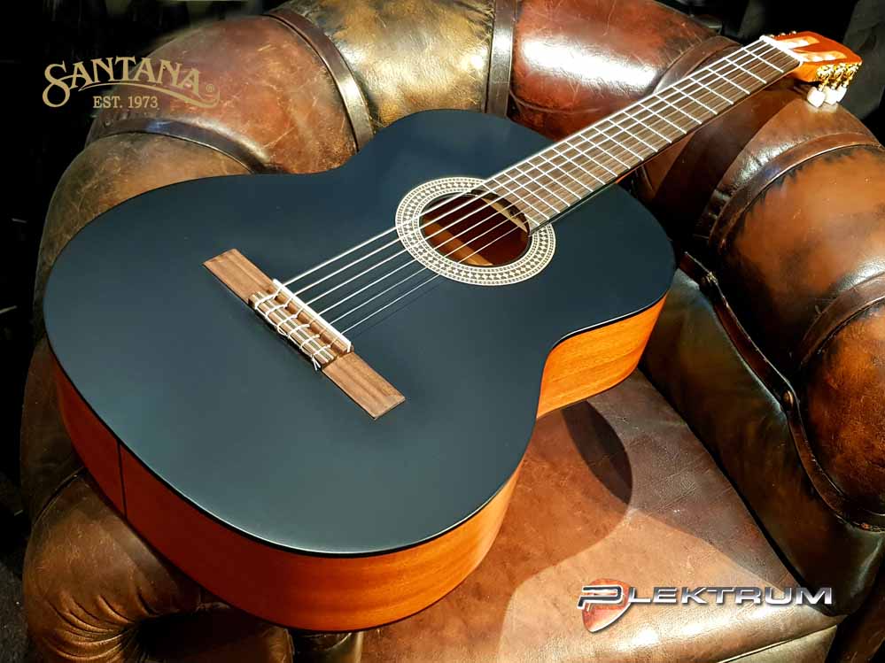 Santana Classical 18 Spansk guitar i Sort Natur
