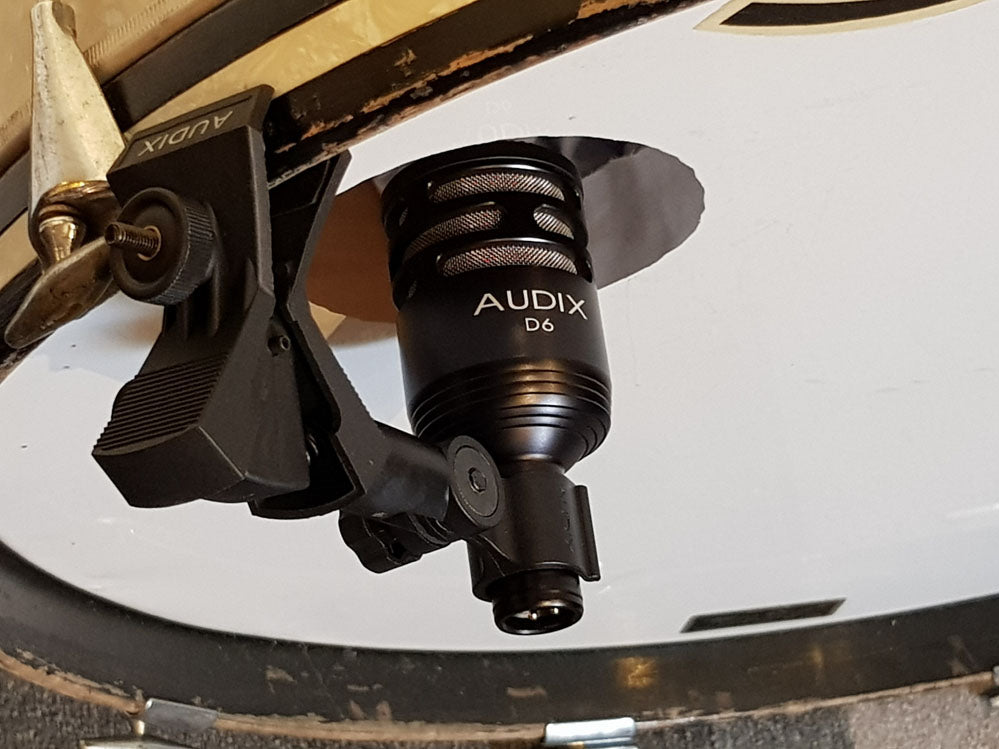 AUDIX D6 Stortromme mikrofon m/clamp