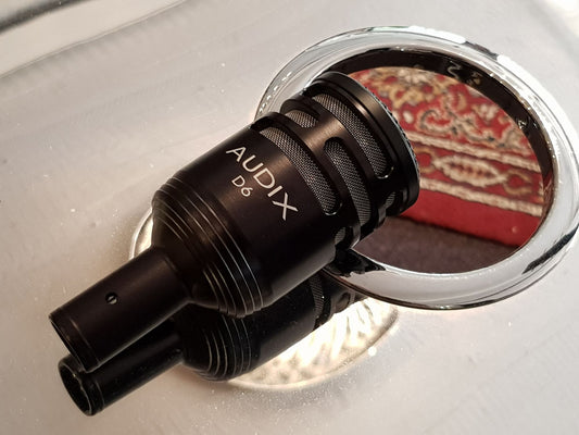 AUDIX D6 Stortromme mikrofon m/clamp