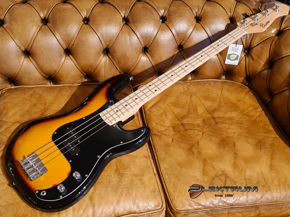 Begynder el-bas Pakke P-style i Sunburst