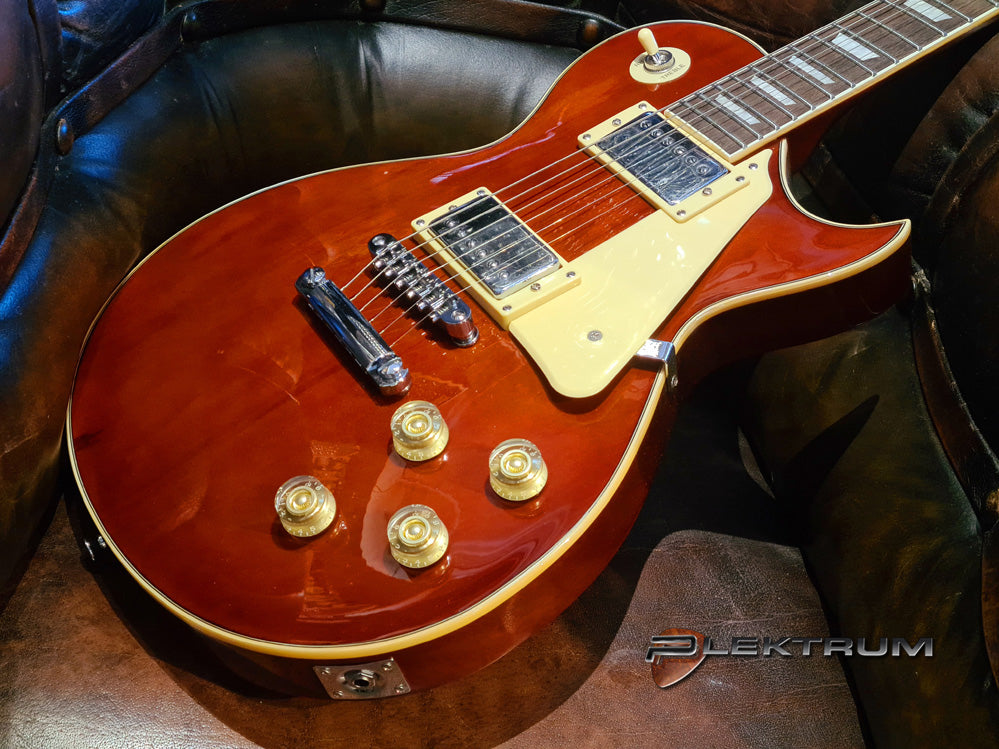 Beaton LP el-guitar - Brun