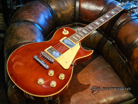 Beaton LP el-guitar - Brun