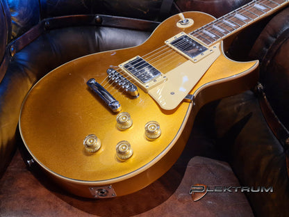 Beaton LP el-guitar - Gold Top