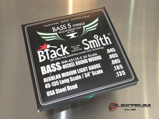 Bas strenge **Black Smith** 045 5-strenge