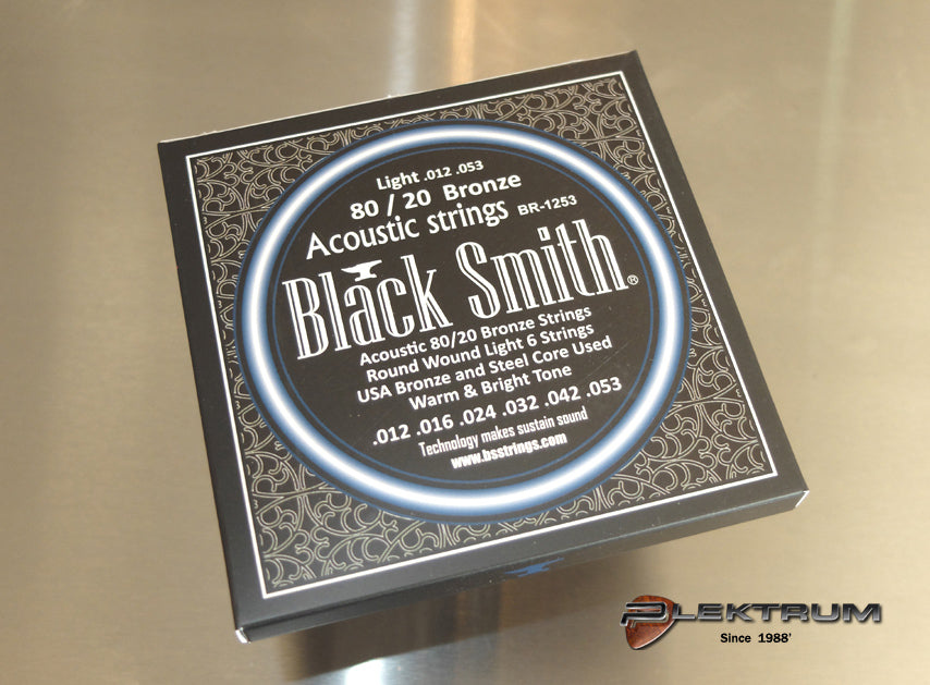 Black Smith Bronce Western guitar strenge 012