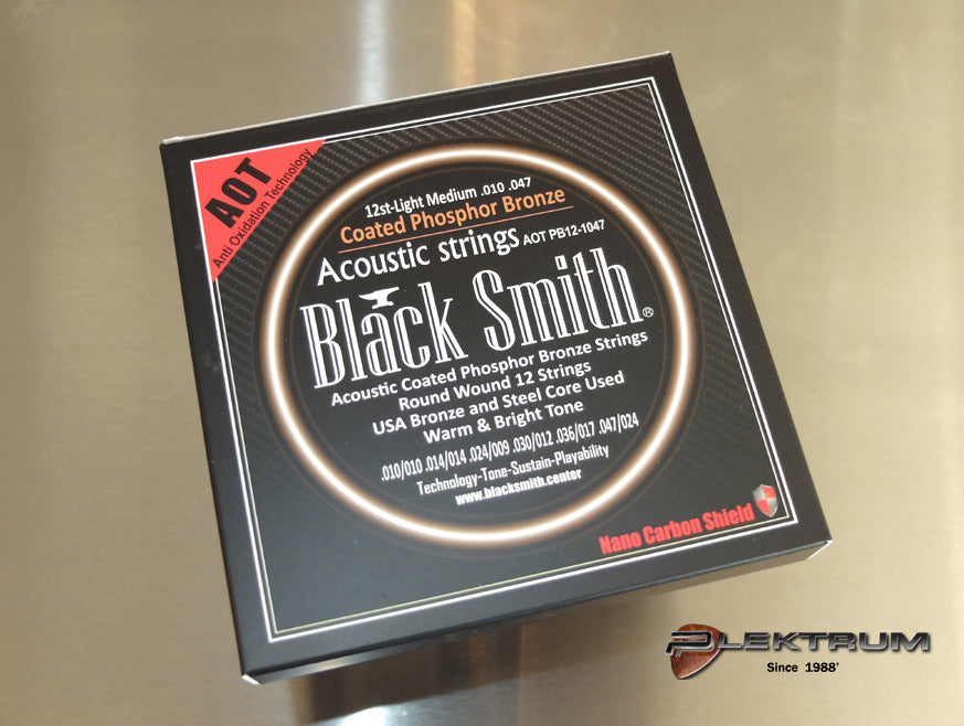 Black Smith Phos. Bronce Western guitar strenge 12-strg.