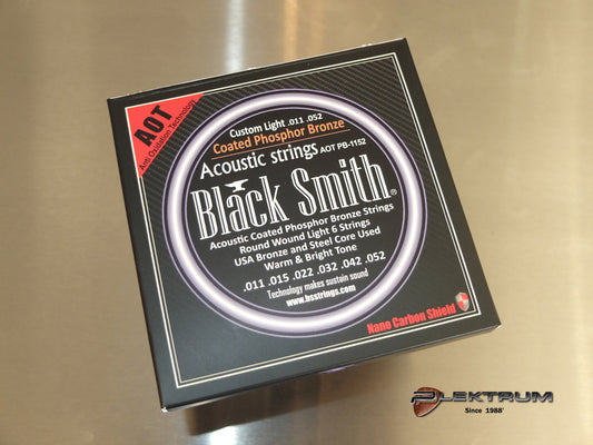 Black Smith Coated Western guitar strenge 011