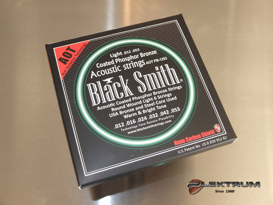 Black Smith Coated Western guitar strenge 012