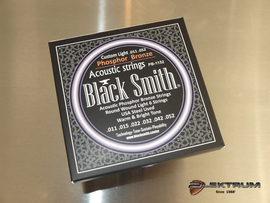 Black Smith Phos. Bronce Western guitar strenge 011