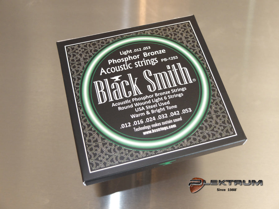 Black Smith Phos. Bronce Western guitar strenge 012