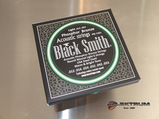 Black Smith Phos. Bronce Western guitar strenge 012