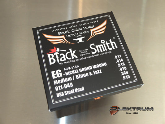 011 El-guitar strenge *Black Smith*