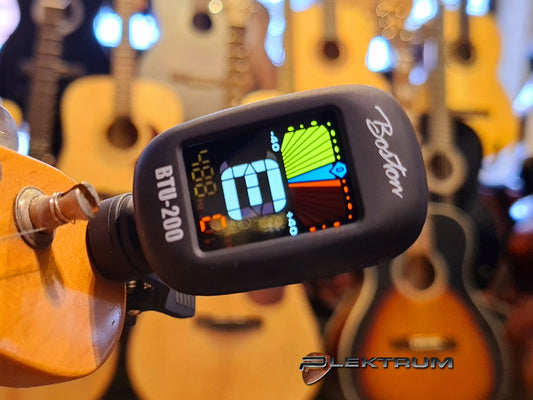 Guitar headstock tuner