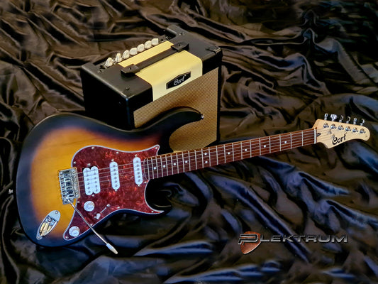 CORT El-guitar pakke 15 watt