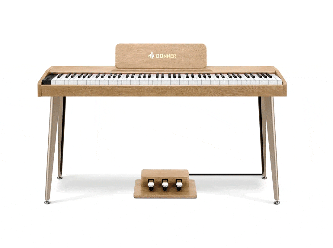 Donner DDP-60 el-klaver - Beige.