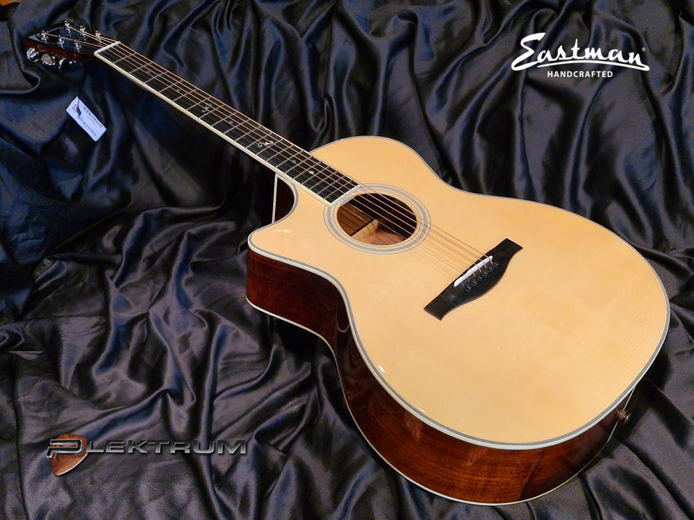 Eastman AC322ce-LF western guitar - Venstre