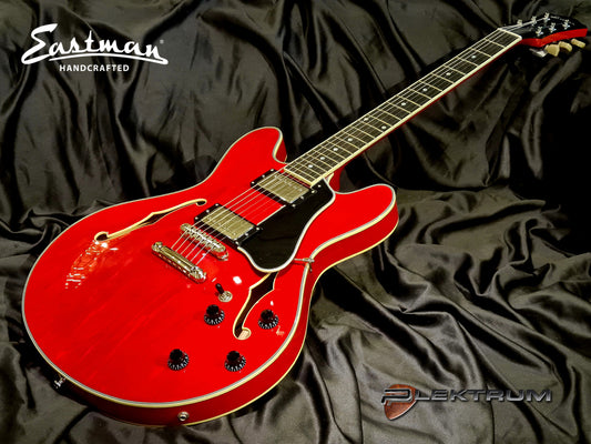 EASTMAN T386 Halvakustisk el-guitar - Demo