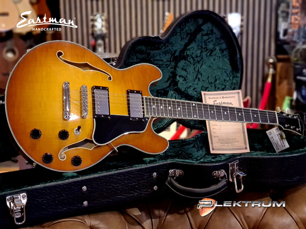 EASTMAN T484-GB Halvakustisk el-guitar
