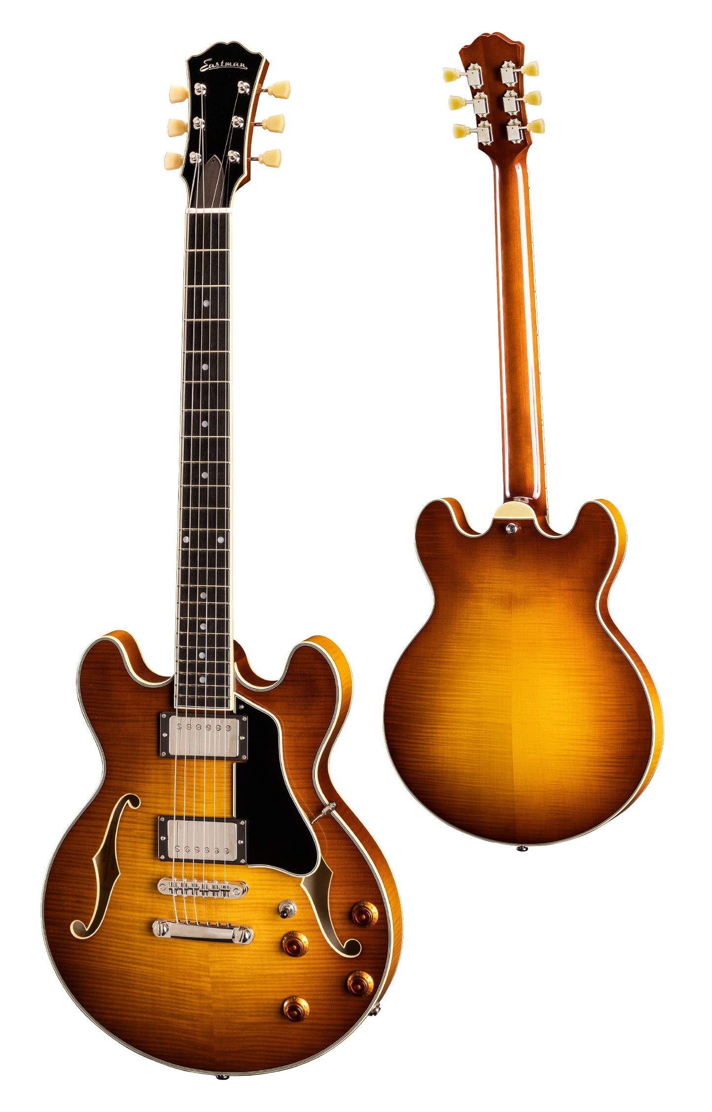 EASTMAN T484-GB Halvakustisk el-guitar