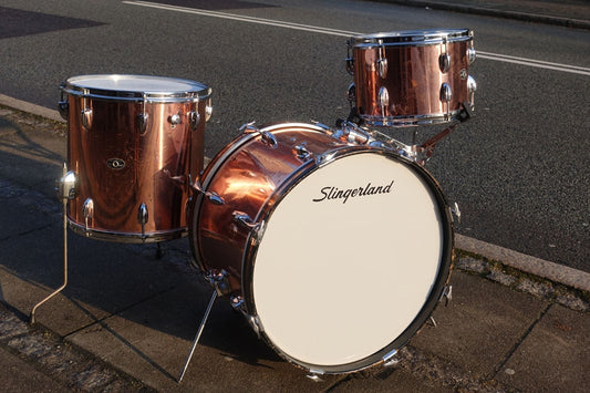 Vintage Slingerland 70' trommesæt i Kobber