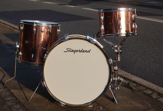 Vintage Slingerland 70' trommesæt i Kobber