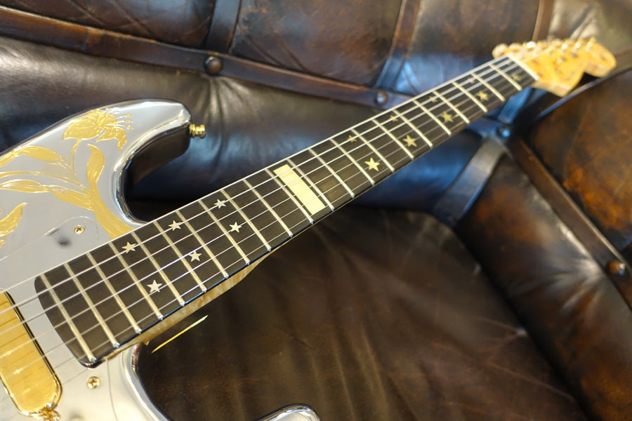 **SOLD** Fender Custom Shop Stratocaster i Aluminium