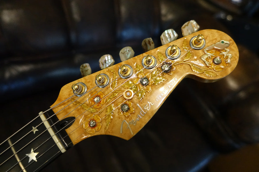 **SOLD** Fender Custom Shop Stratocaster i Aluminium