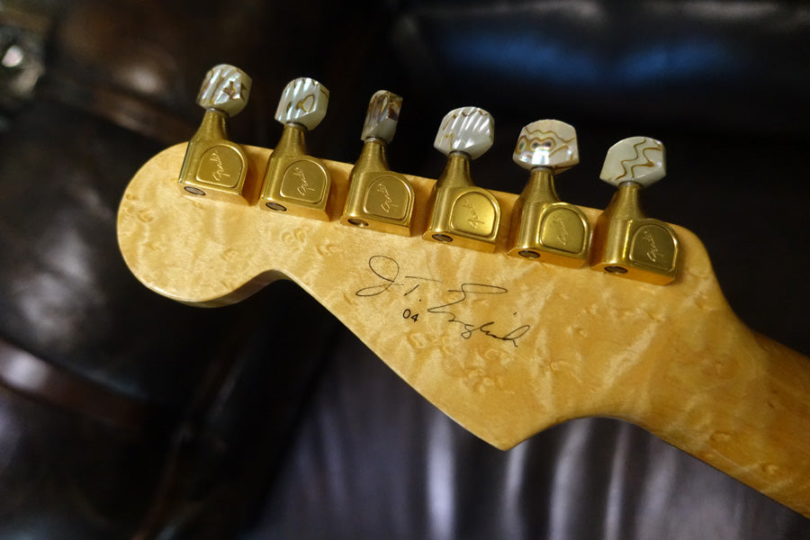 **SOLD** Fender Custom Shop Stratocaster i Aluminium